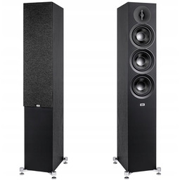 Elac Debut 3.0 F5.3 Kolumny Podłogowe Czarne Para