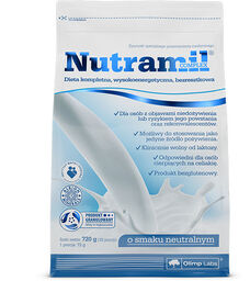 Olimp Nutramil Complex, preparat odżywczy, smak neutralny, 720