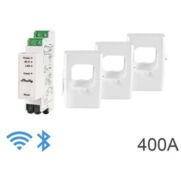SHELLY Miernik zużycia prądu PRO 3EM 400A Wi-Fi