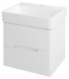MEDIENA szafka umywalkowa 57x50,7x48,5cm, biały mat/biały mat MD060