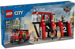 LEGO Klocki City 60414 Remiza strażacka z wozem