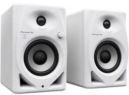PIONEER Aktywne, Podstawkowe kolumny głośnikowe DJ DM-40D-BT Białe