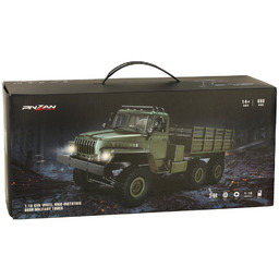 SAMOCHÓD RC WOJSKOWY 4X4 TERENOWY ZDALNIE STEROWANY