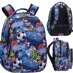 Plecak szkolny wielokomorowy Batman CoolPack wielokolorowy 27 l