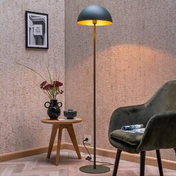 Lucide Lampa stojąca Siemon, zielony, salon / jadalnia,