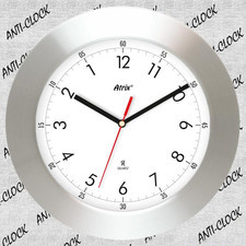 Anty-zegar ścienny aluminiowy #W1L/ 30cm