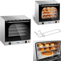 Piec piekarnik konwekcyjny 4-poziomowy 2400 W + 4