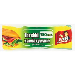 Sarantis Jan Niezbędny 88233 Torebki Śniadaniowe, Przezroczysty, 100