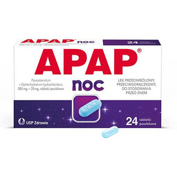 APAP NOC, 24 tabletki