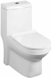 HUBERT kompakt WC, odpływ pionowy/poziomy, biały PB304