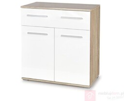 Komoda LIMA KM-1 Halmar Dąb sonoma + biały