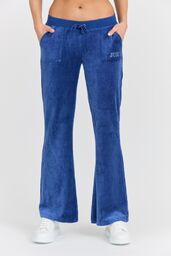 JUICY COUTURE Damskie niebieskie spodnie Heritage Crown Caisa