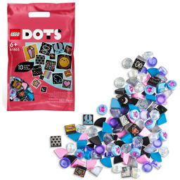 LEGO DOTS, klocki Dodatki DOTS, seria 8, błyskotki,