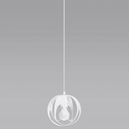Sollux Wisząca lampa kuchenna SL.1083 biała kula nad