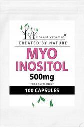 FOREST VITAMIN Myo Inositol 500mg 100caps