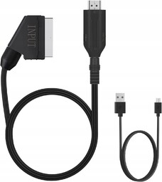 Kabel adapter konwerter z Euro Scart do Hdmi