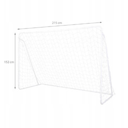 NT8215 SIATKA DO PIŁKI NOŻNEJ 2150x1520x760 mm NILS