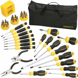 Stanley Zestaw wkrętaki bity śrubokręty 39el torba