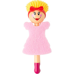 VIGAR Dolls Brush, Material: Polypropylene, Nylon and TPR,
