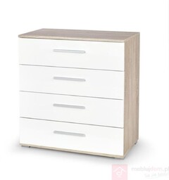 Komoda LIMA KM-3 Halmar Dąb sonoma + biały
