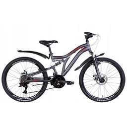Rower Górski Mtb 24 Amortyzacja 2xTARCZA Komunia rama