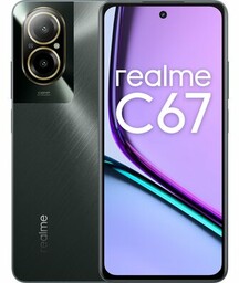 REALME Smartfon C67 8/256GB 6.72" 90Hz Czarny 50zł