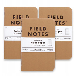Notes Field Notes Original Kraft - Linie- 3