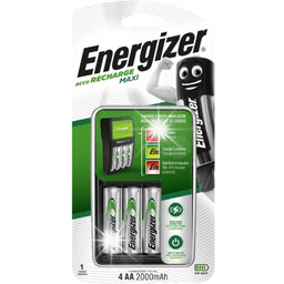 Ładowarka akumulatorków Ni-MH Energizer Maxi + 4 x