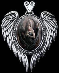 kamea Anioł "Angel Rose" - seria: Enchanted Cameos