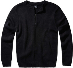 Brandit Sweter Wojskowy Armee Czarny - Xxl