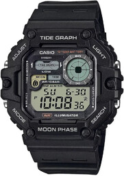 ZEGAREK MĘSKI CASIO Digital Moonphase WS-1700H-1AV + BOX