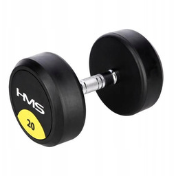 Hantla Stała Ciężarek Hms Hg Pro Gumowana 20KG