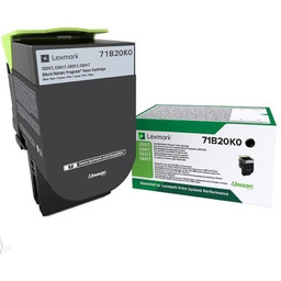 Toner Oryginalny Lexmark 71B (71B20K0) (Czarny)