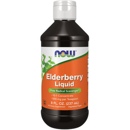 Now Foods, Elderberry Liquid, Suplement diety, 237 ml