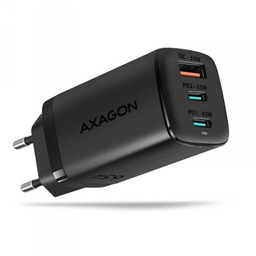 AXAGON ACU-DPQ65 Ładowarka sieciowa, GaN 65W, 3x port
