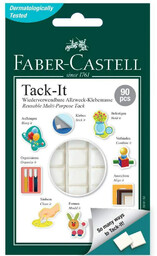 Masa mocująca Faber-Castell tack-it50g biała