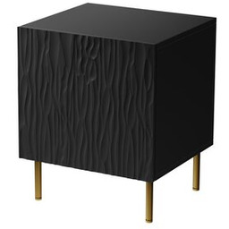 CAMA MEBLE Szafka nocna Jungle Czarny mat +