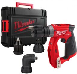 MILWAUKEE M12 FDDXKIT-0X - Akumulatorowa wiertarko-wkrętarka z wymiennymi