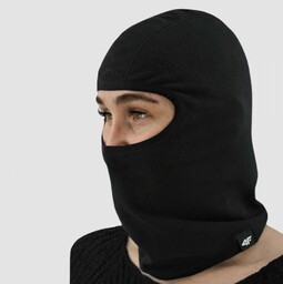 Kominiarka 4F Sportowa Unisex Polarowa Czarna