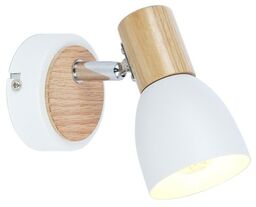 Anabel 2 Lampa Kinkiet 1Xmax25W E14 Biały +