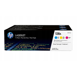 Hp 128A Cy Mg Yl CF371AM zestaw trzech