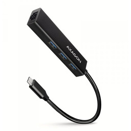 AXAGON HMC-GL3A Wieloportowy hub USB 4in1, 5Gbps, 3x