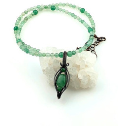 Awenturyn - naszyjnik o długości 42 plus 4.5