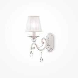 MAYTONI Grace Lampa ścienna E14x1, 40W, Biały, Klasyczny