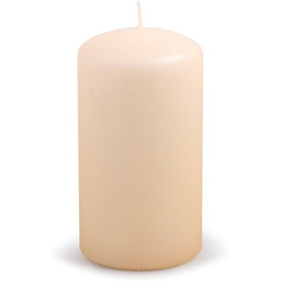 DONAU HOME świece pieńkowe, klasyczne, kremowe, beżowe/1 sztuka,