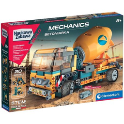 CLEMENTONI Zestaw konstrukcyjny Laboratorium Mechaniki - Betoniarka 50807