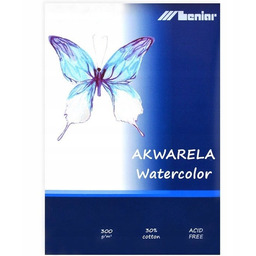 Blok Akwarelowy A3 10K 300G 90862 Leniar