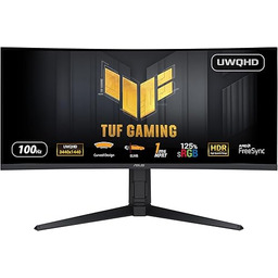 Asus Dis 34 VG34VQEL1A Monitor, Czarny, 34 "