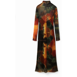 Sukienka midi akwarela