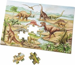 Melissa & Doug puzzle podłogowe z dinozaurami Puzzle